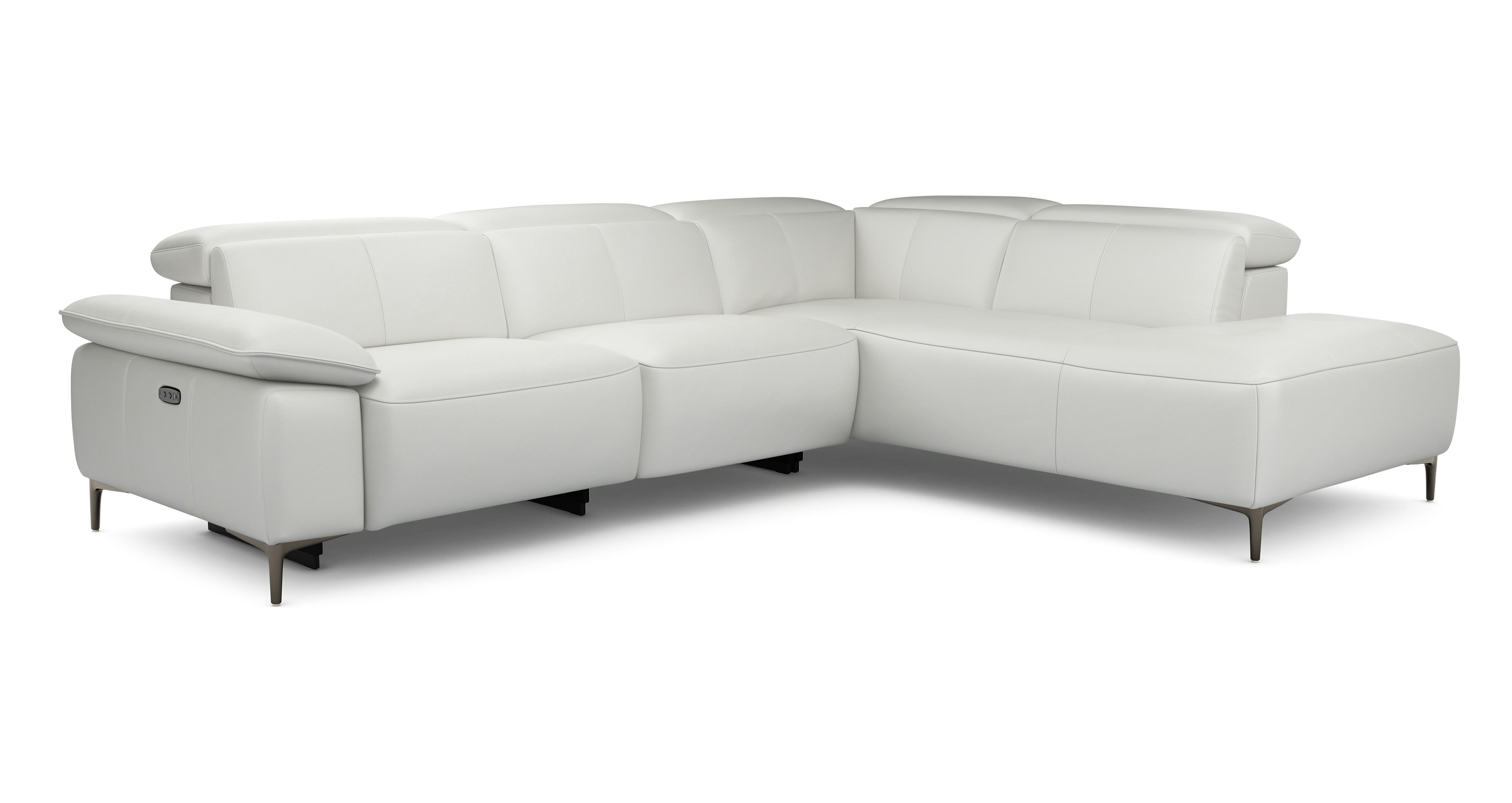 Left Hand Facing Arm 2 Corner 1 Power Open End Sofa
