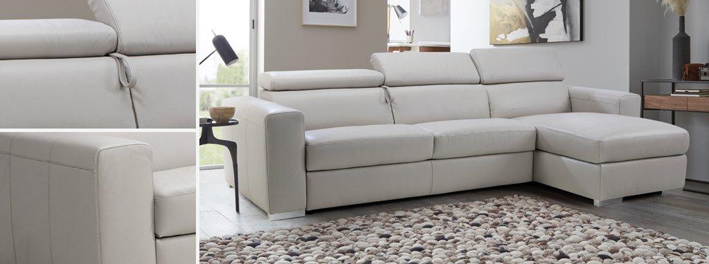 Velocity 4 Seater Sofa Bed Lucca Contrast DFS Ireland