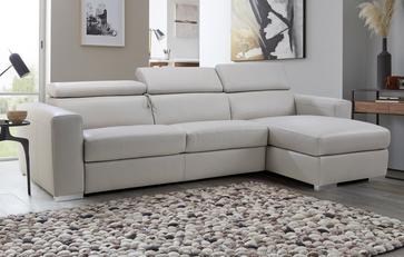 Right Hand Facing Storage Chaise 3 Seater Sofa Bed