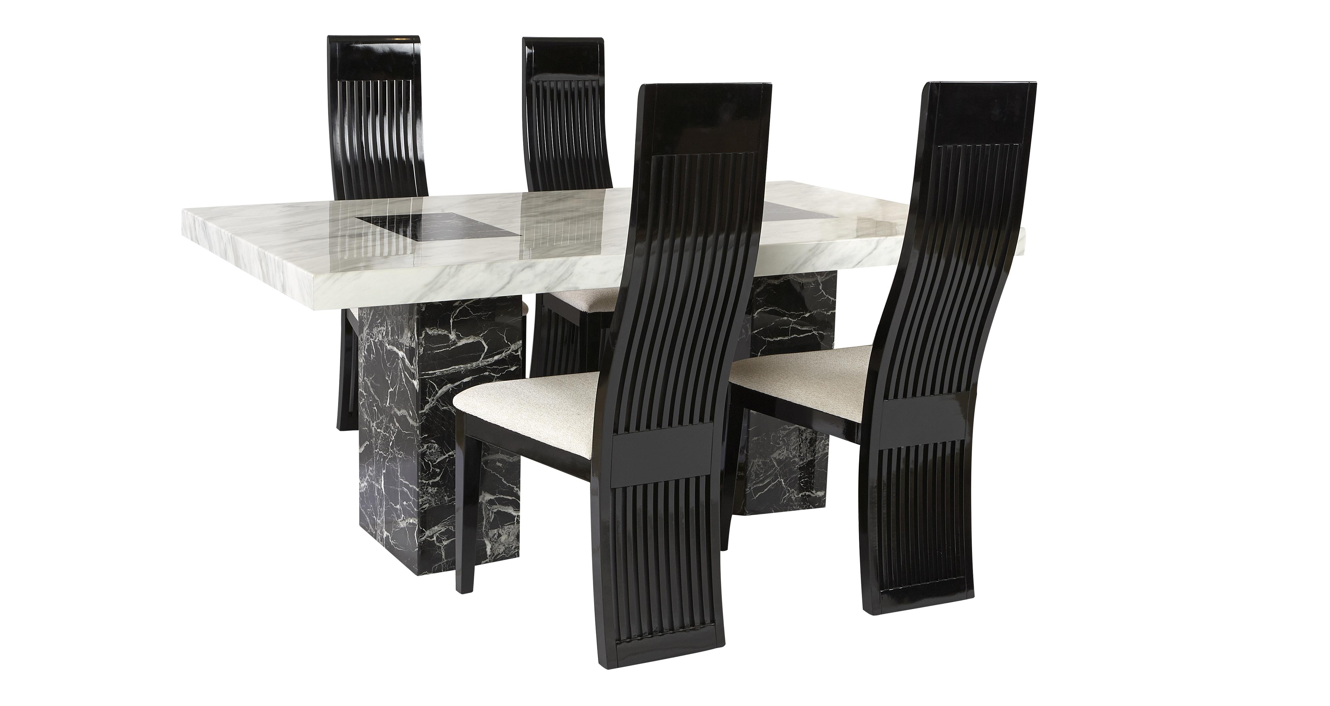 Dfs marble store dining table