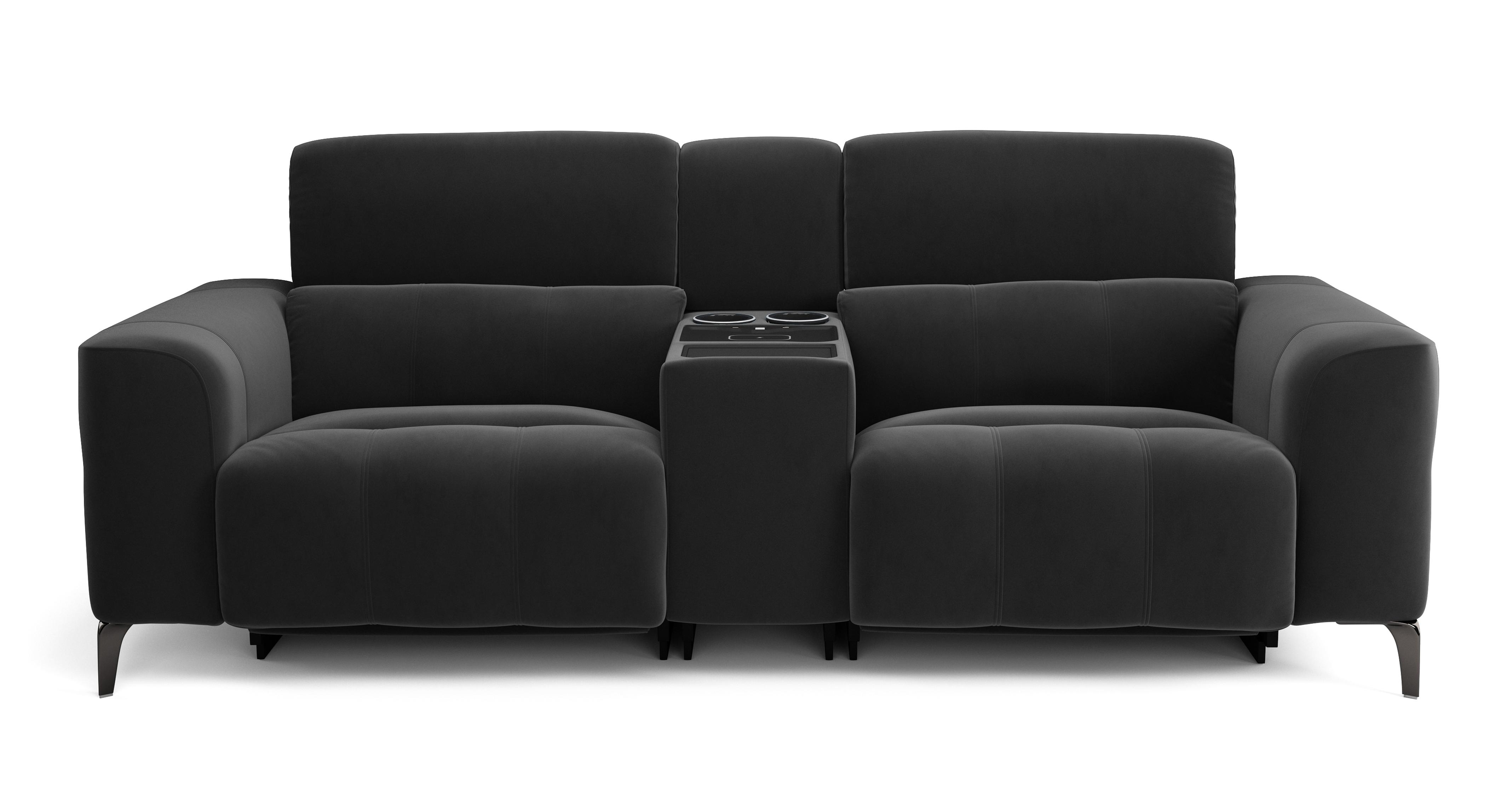 Large 2 Seat Power Recliner with Screen