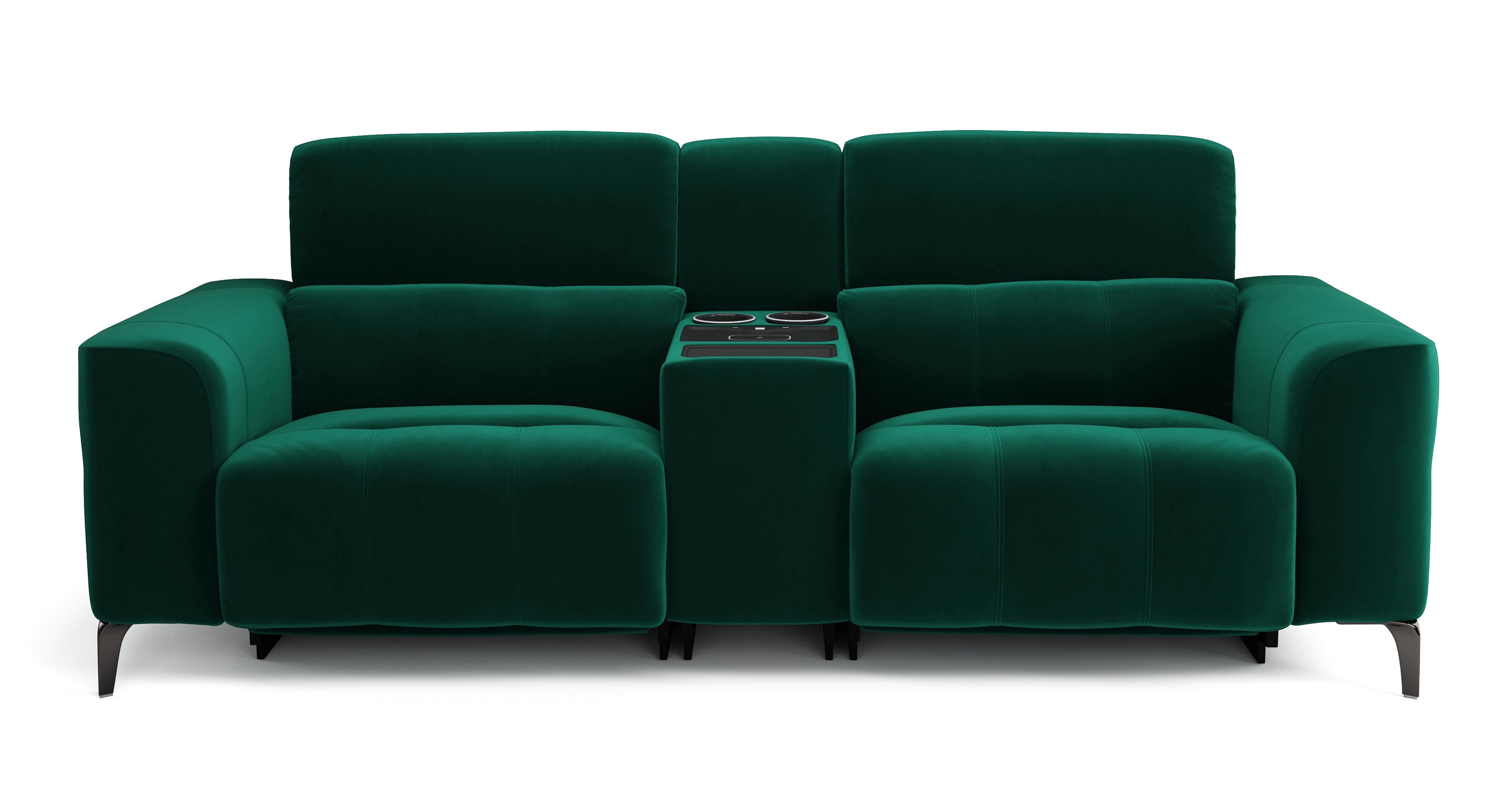 Large 2 Seat Power Recliner with Screen
