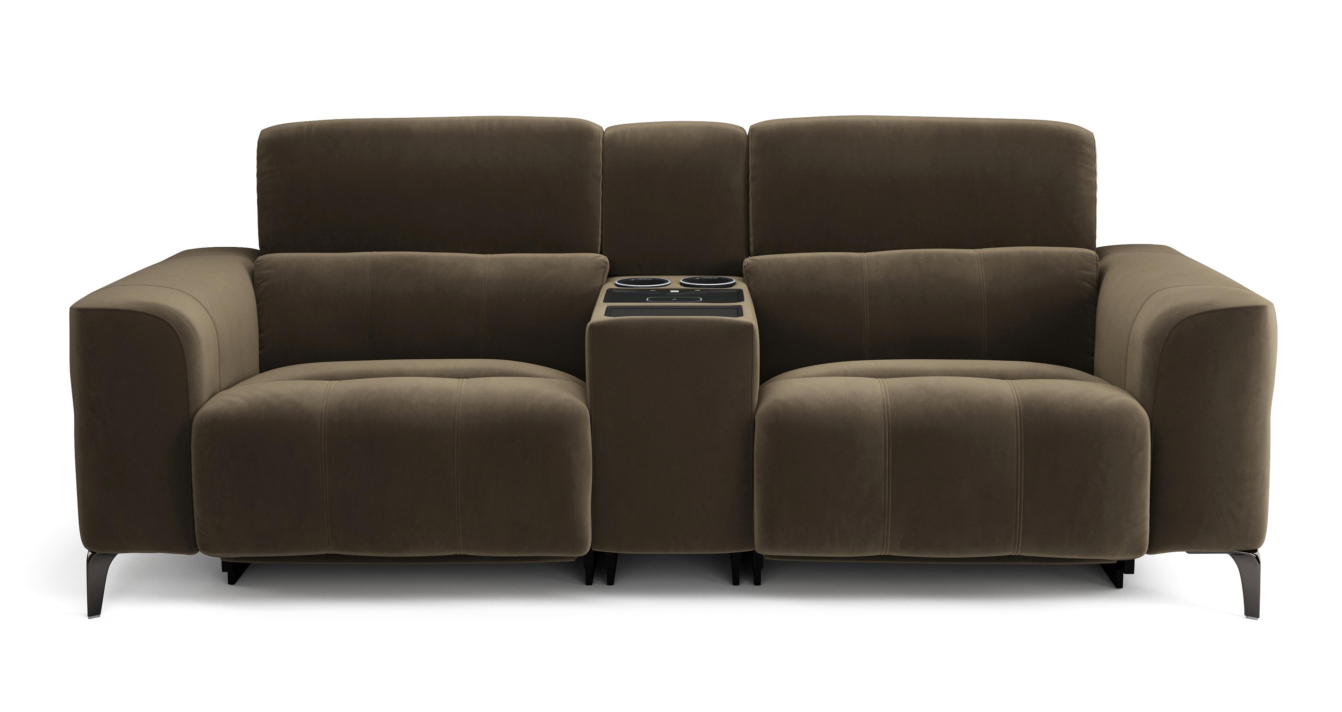 Large 2 Seat Power Recliner with Screen