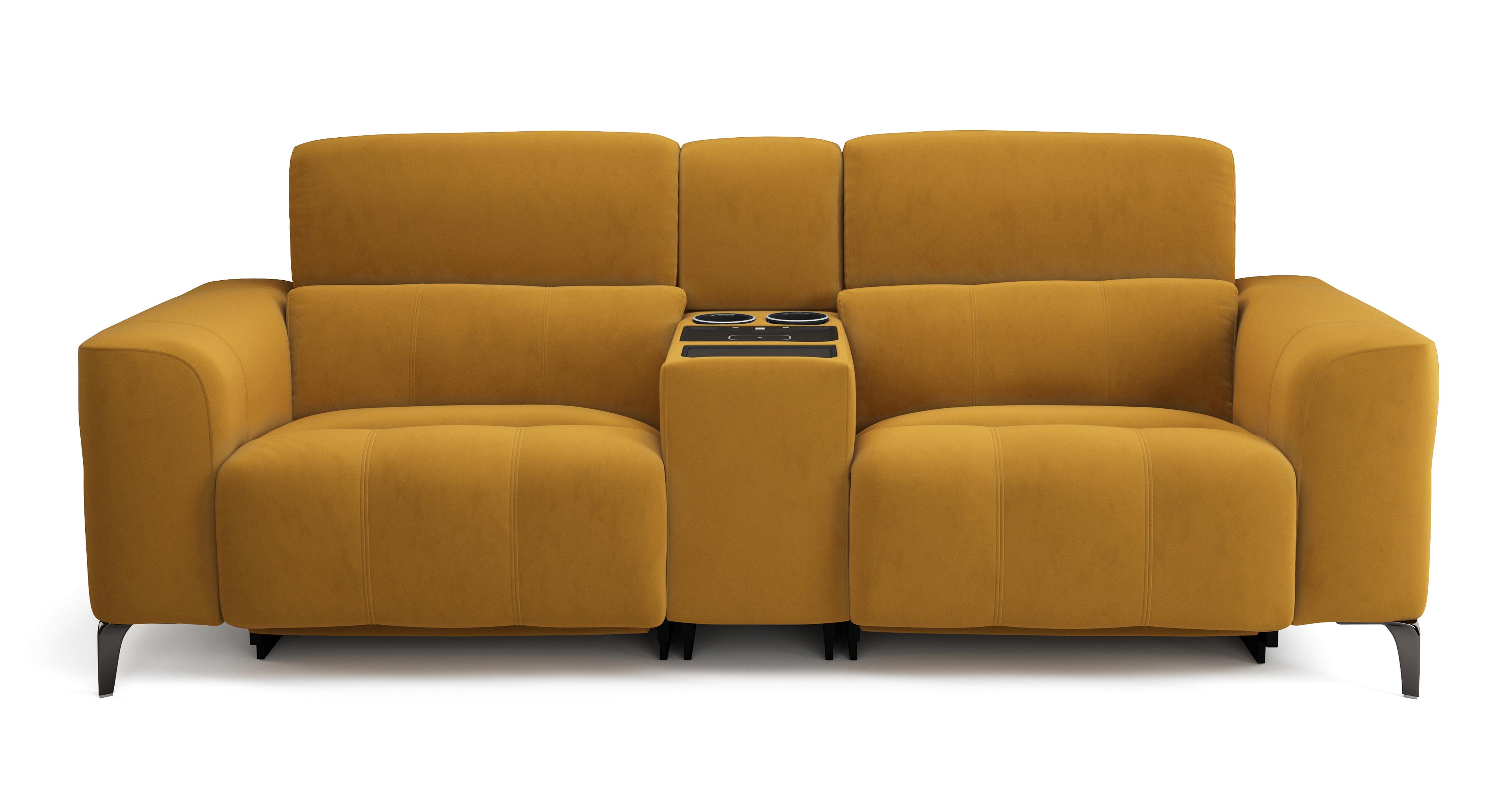 Large 2 Seat Power Recliner with Screen