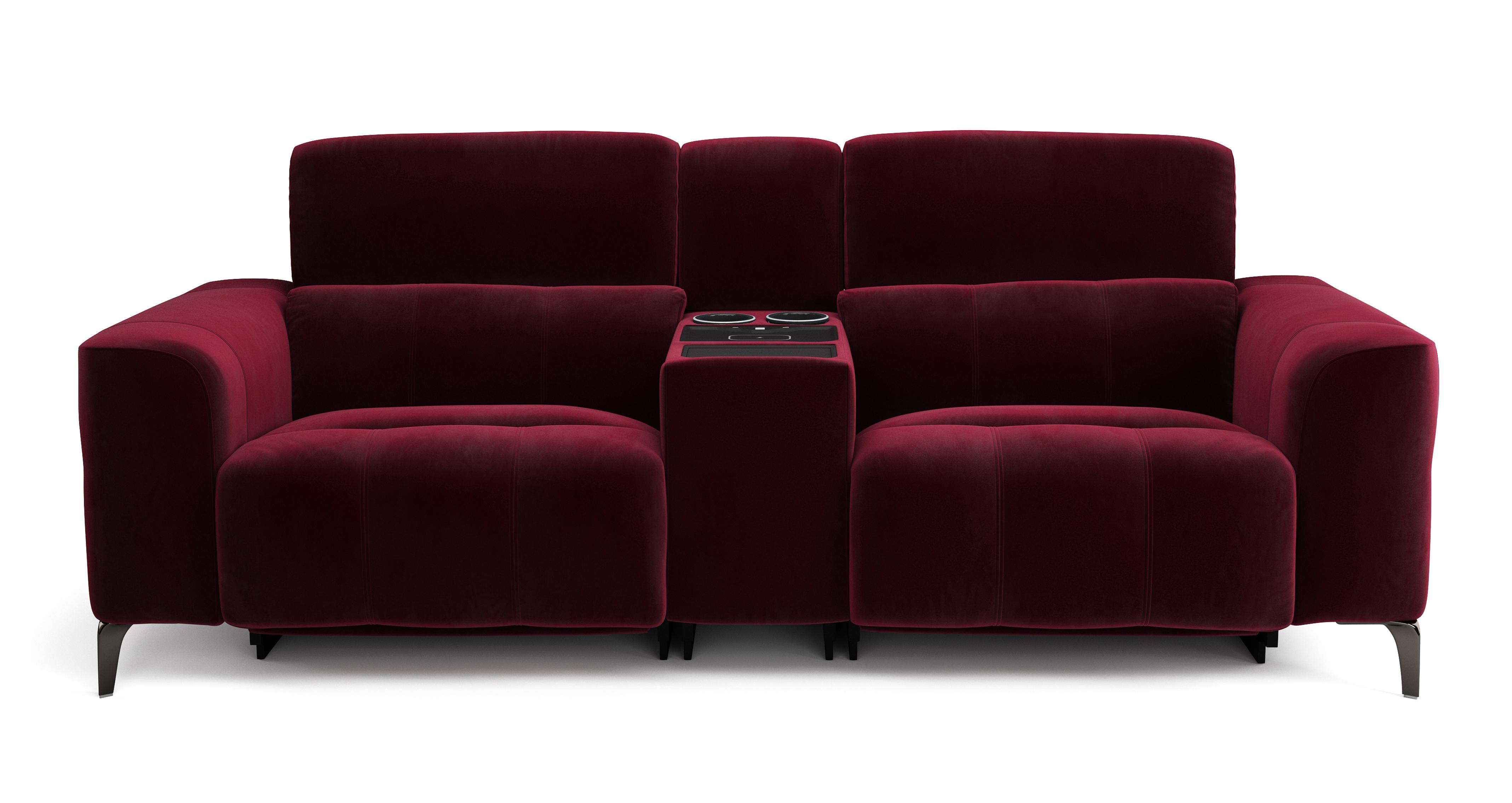 Large 2 Seat Power Recliner with Screen