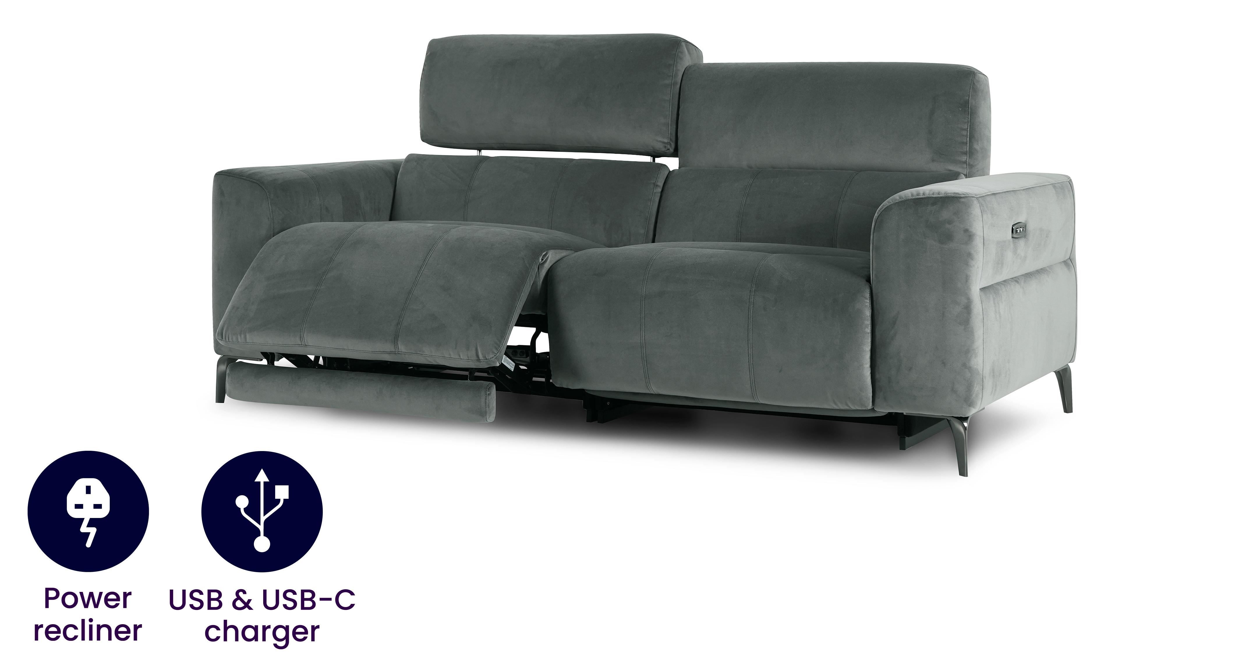 3 Seat Power Recliner