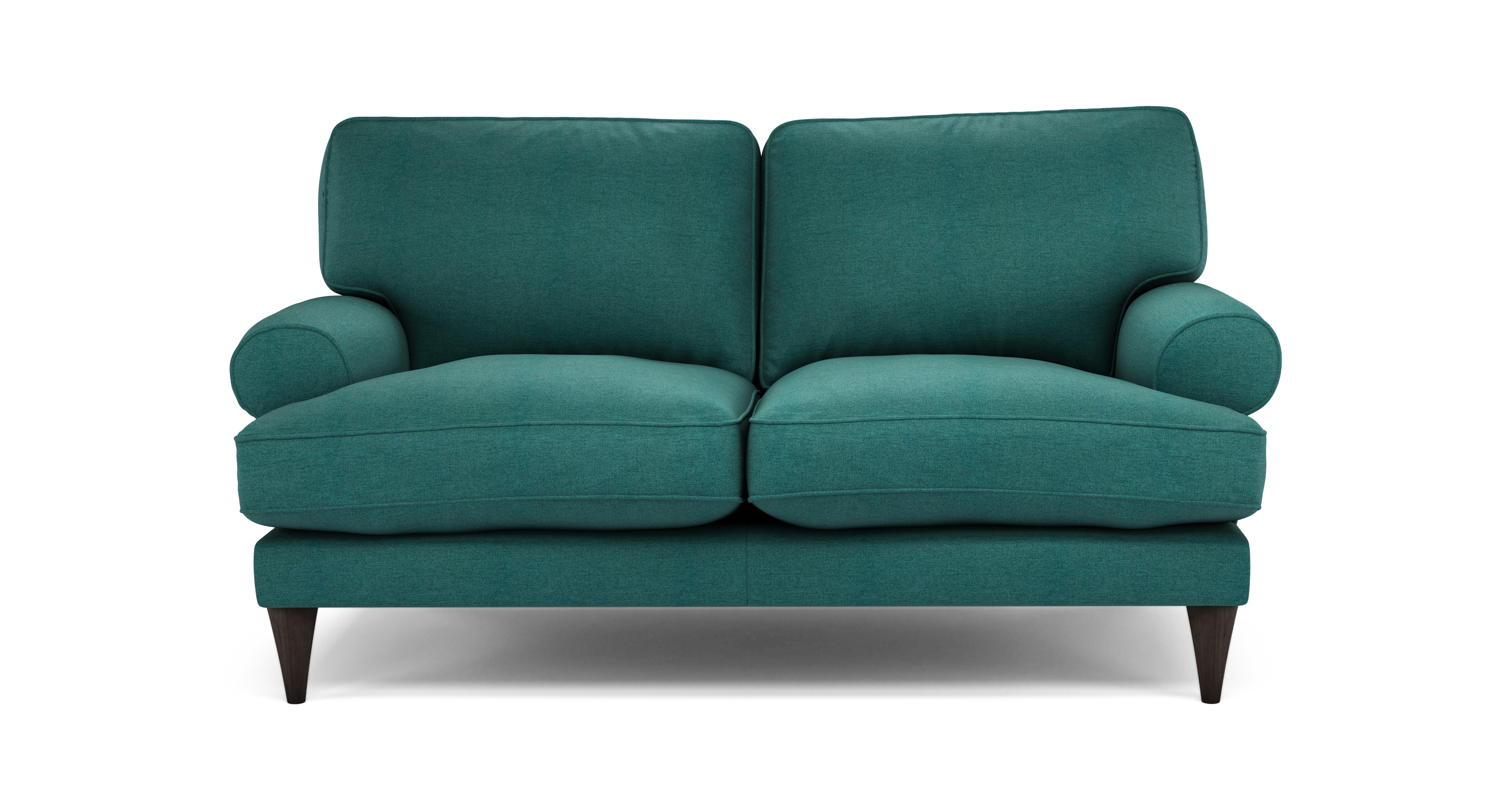 Dfs 2 seater store velvet sofa