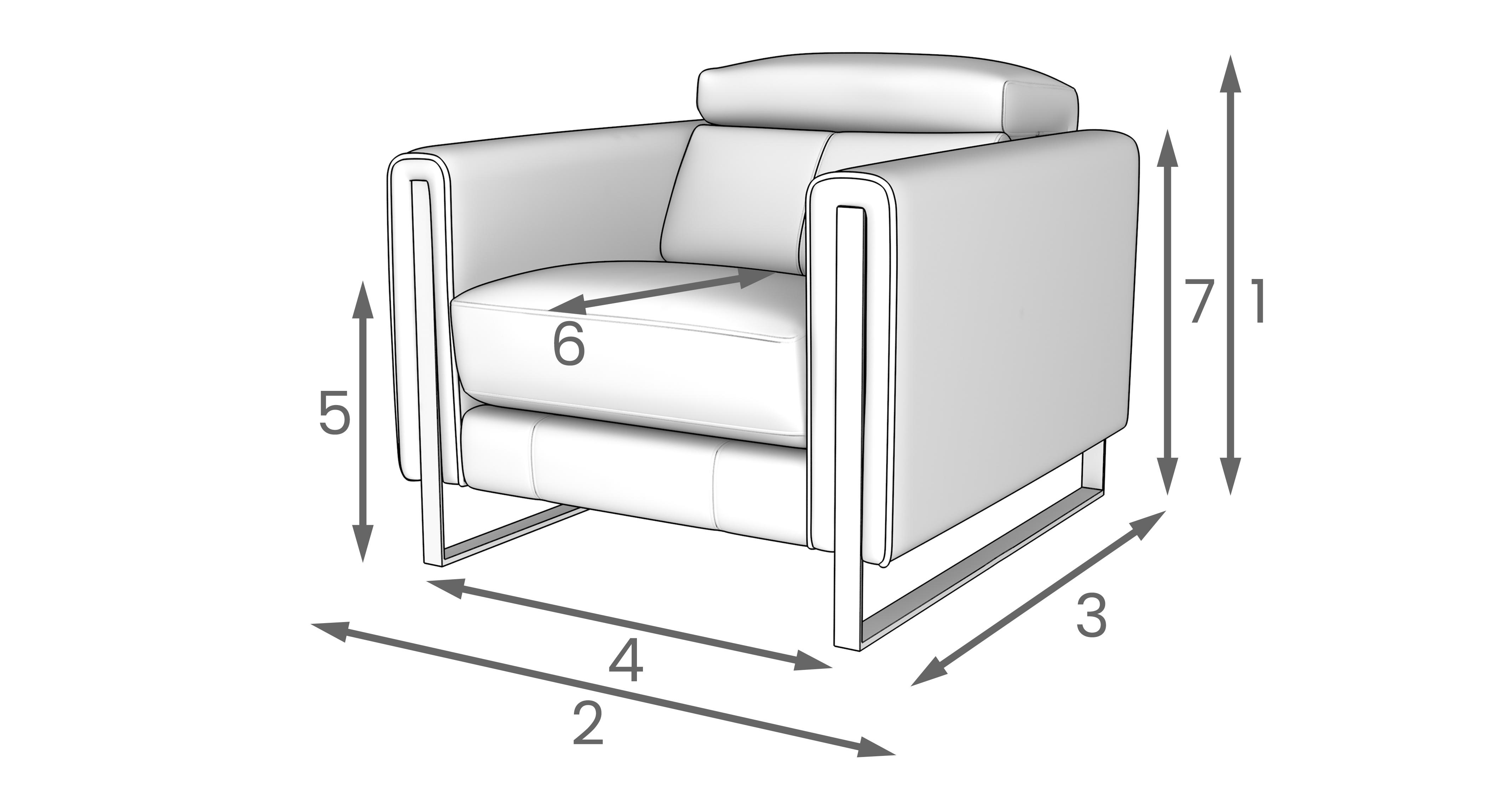 View dimensions and footprint