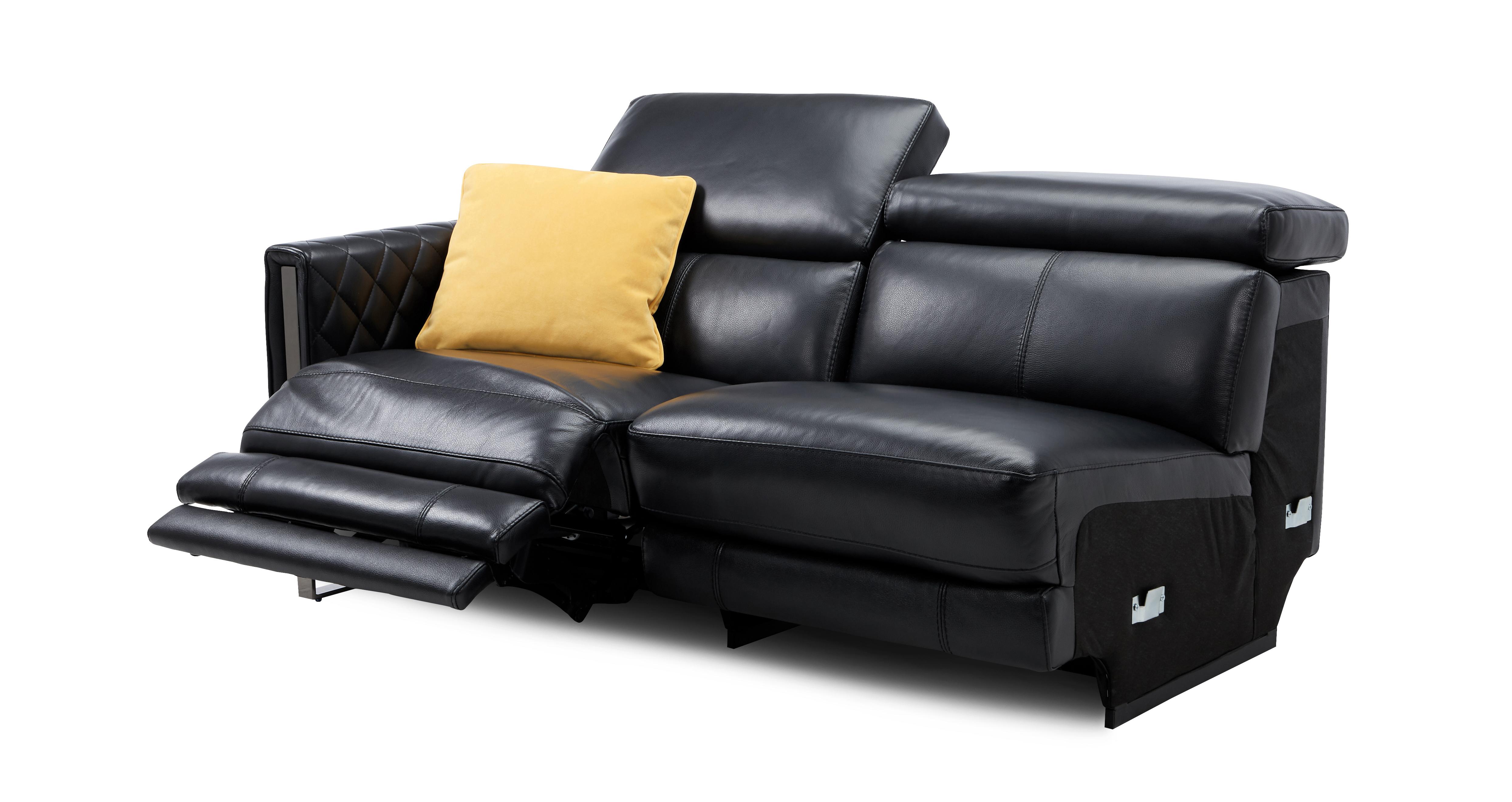Vortex Left Hand Facing Arm 2 Seat Power Plus Unit DFS