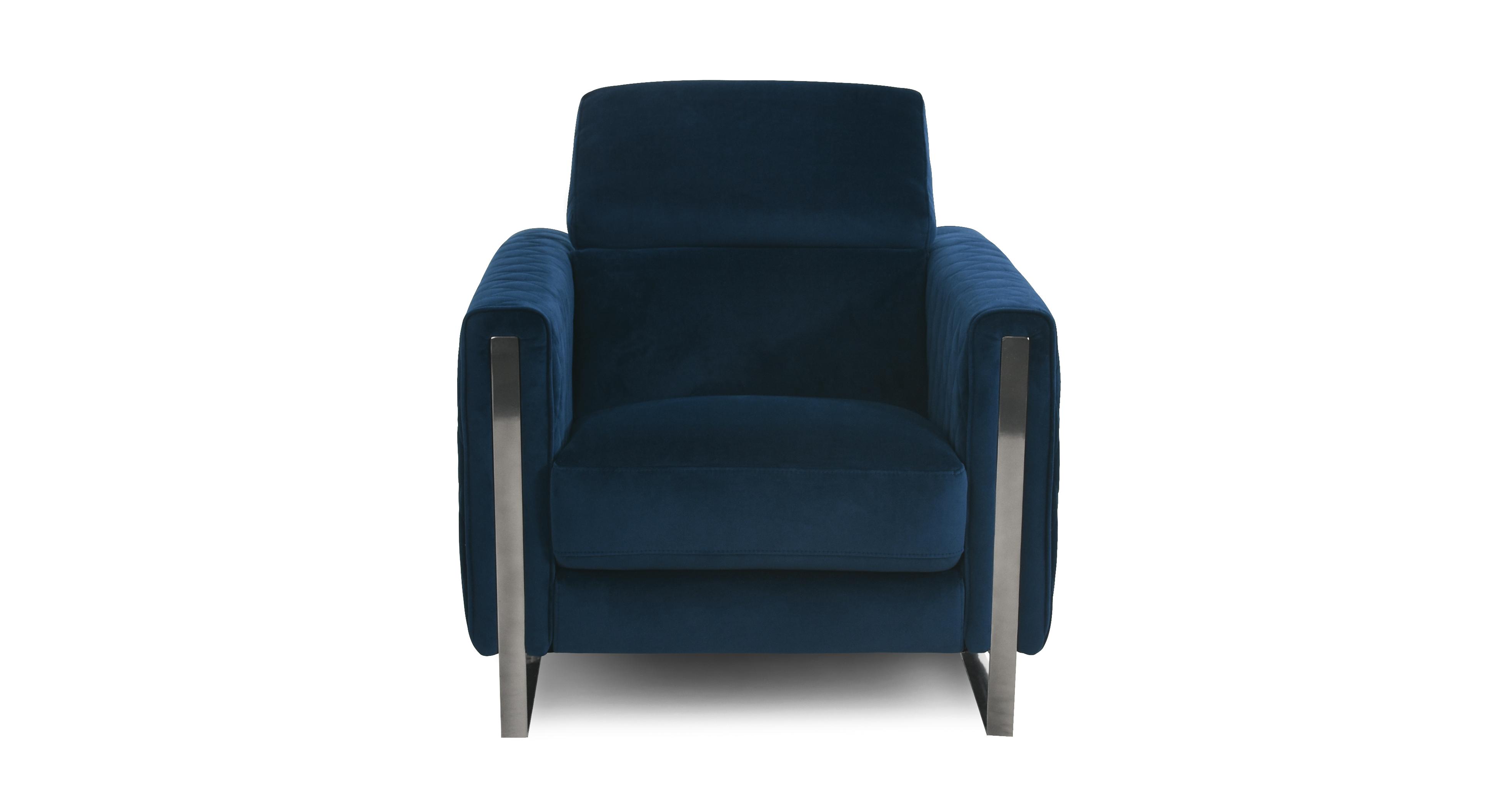 Vortex Velvet Armchair DFS