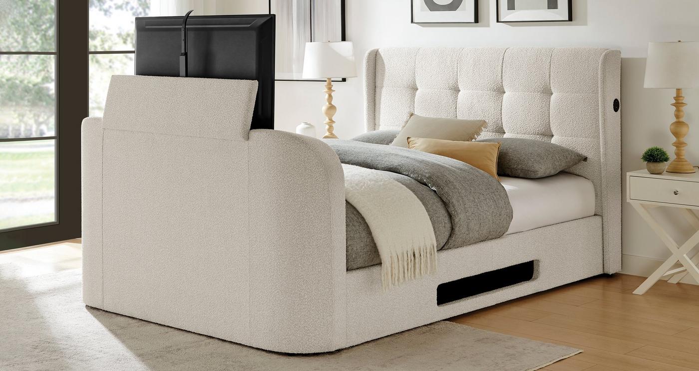 Double TV Bed view 4