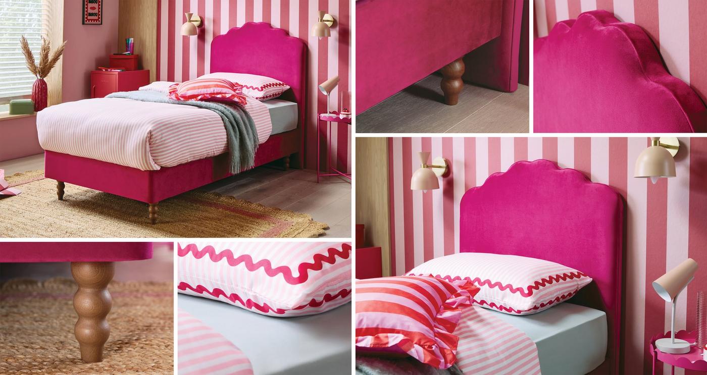 No Drawer Single Bedframe view 2