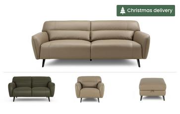 3 Seater Sofa, 2 Seater, Chair & Stool