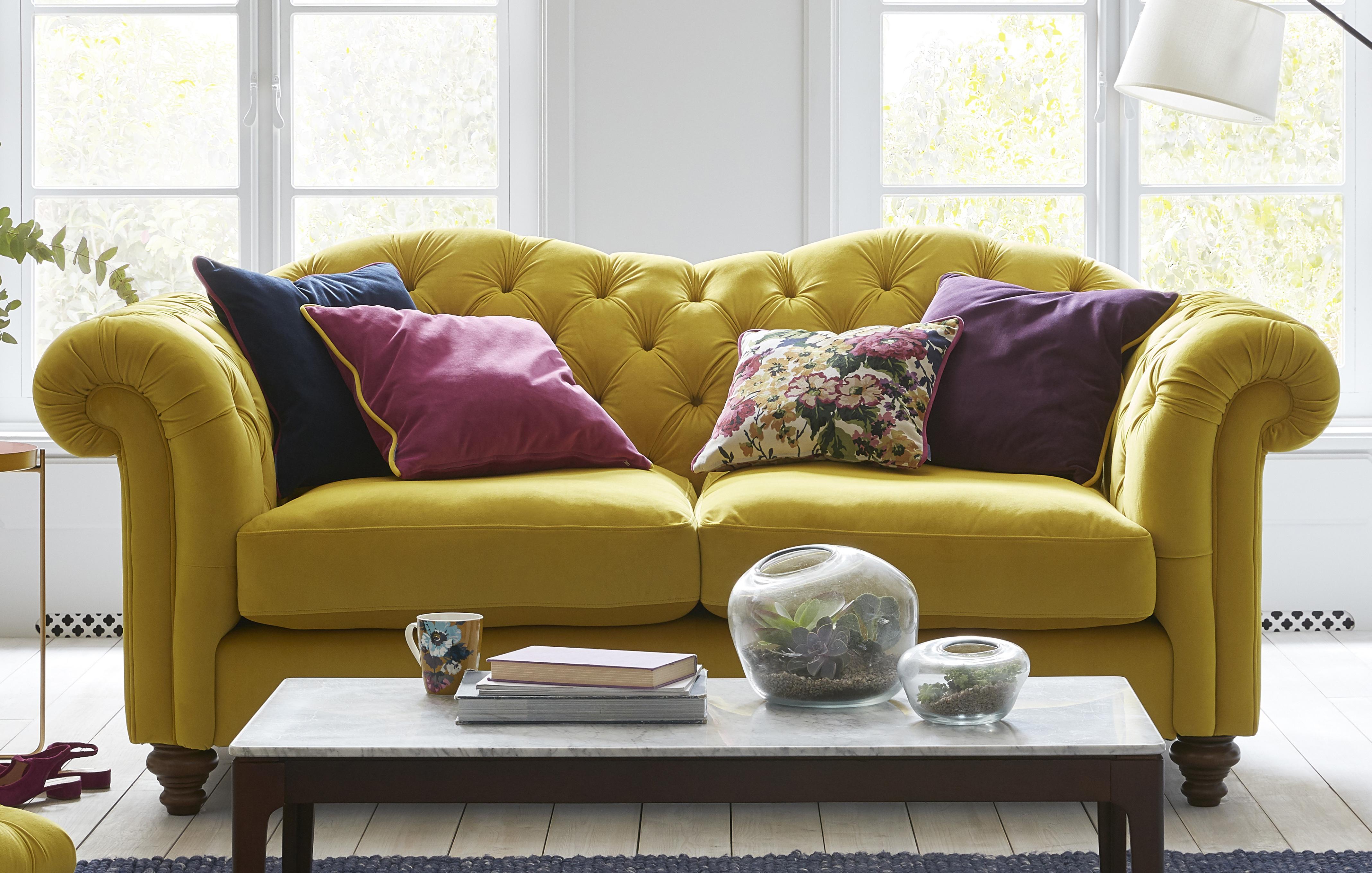 Velvet 3 Seater Sofa