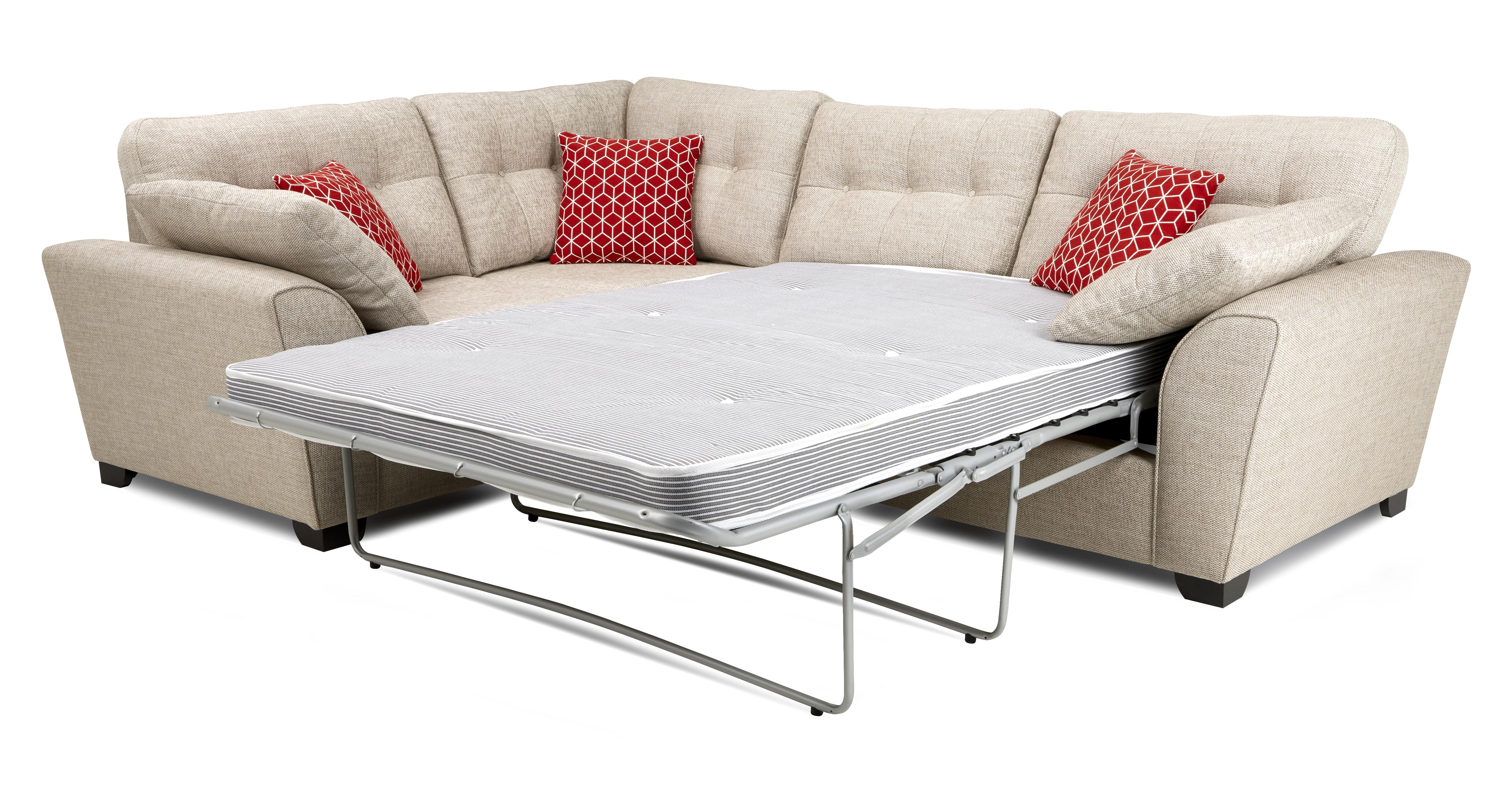 Winson Right Hand Facing 3 Seater Deluxe Corner Sofa Bed DFS