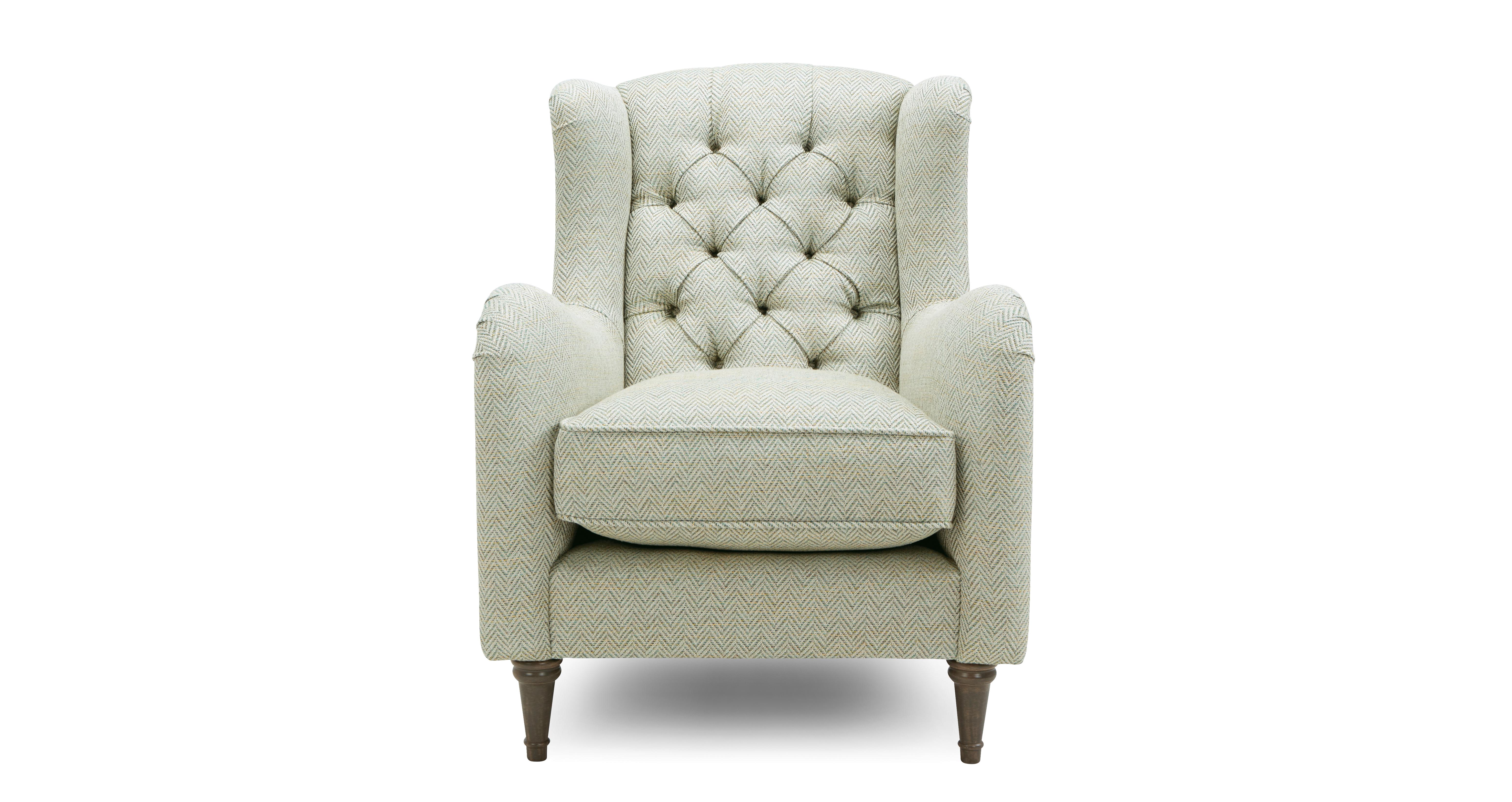 Woodstock Pattern Wing Chair Woodstock Pattern | DFS