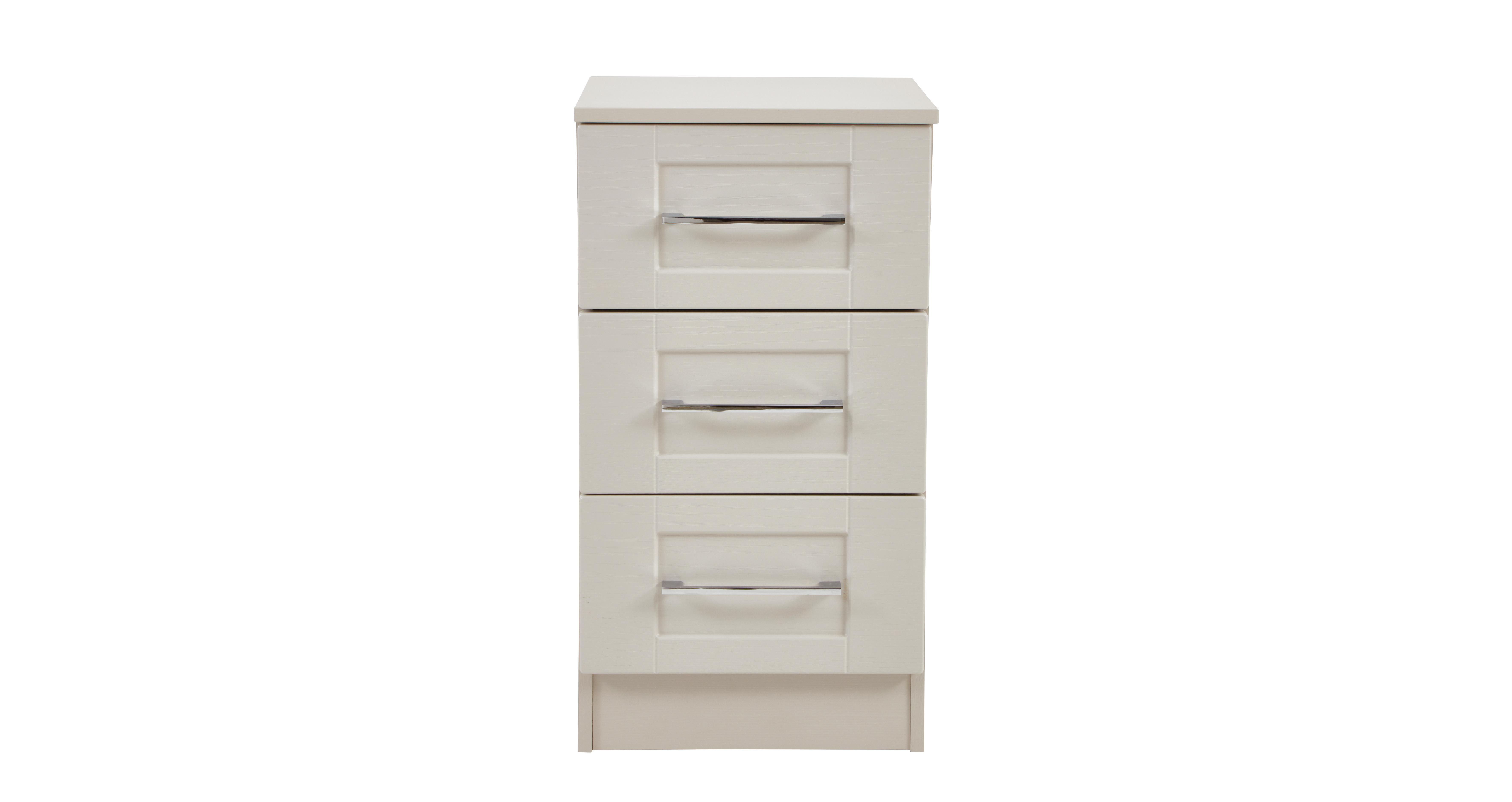 York 3 drawer deals nightstand