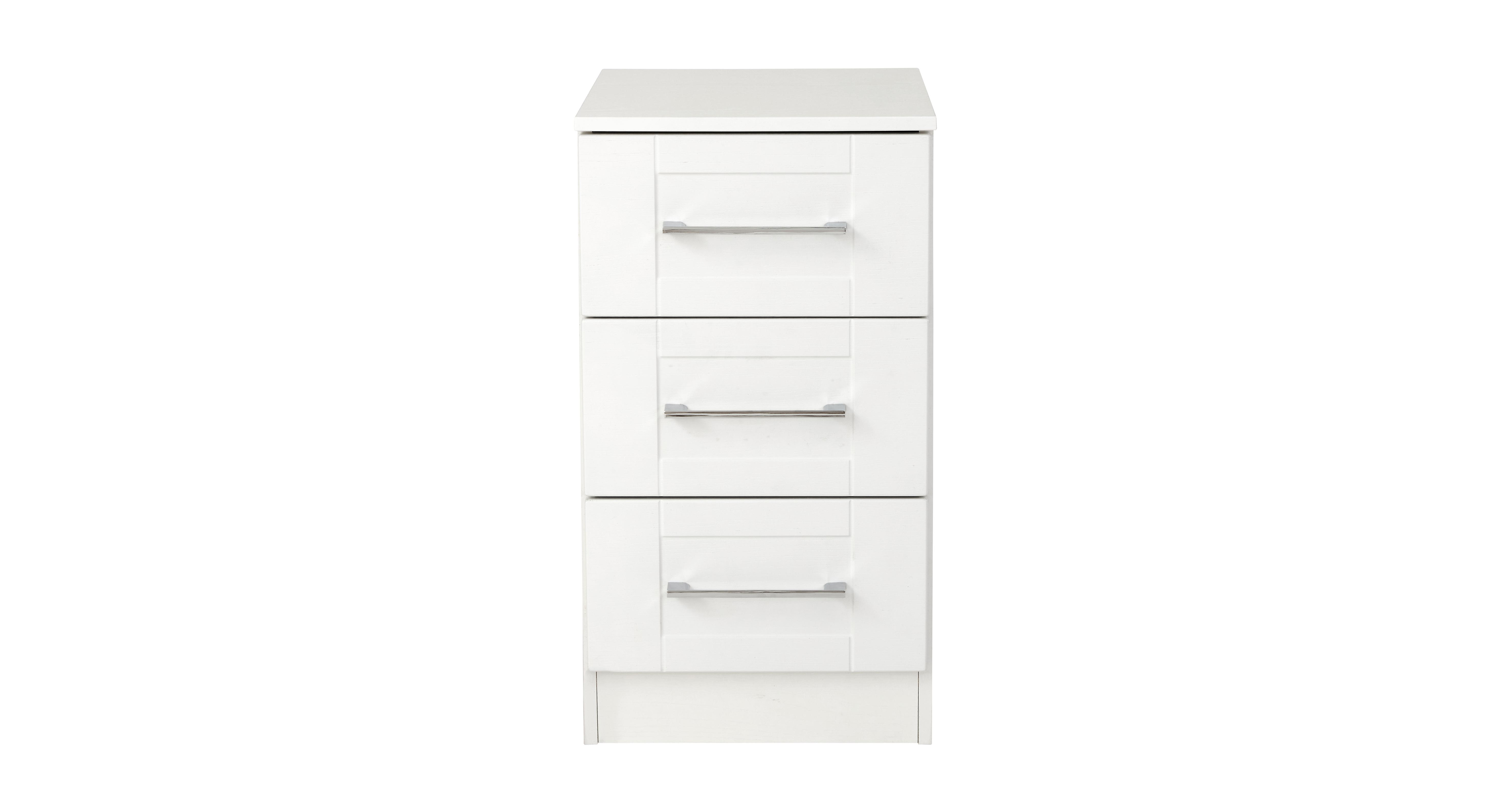 3 Drawer Bedside Cabinet