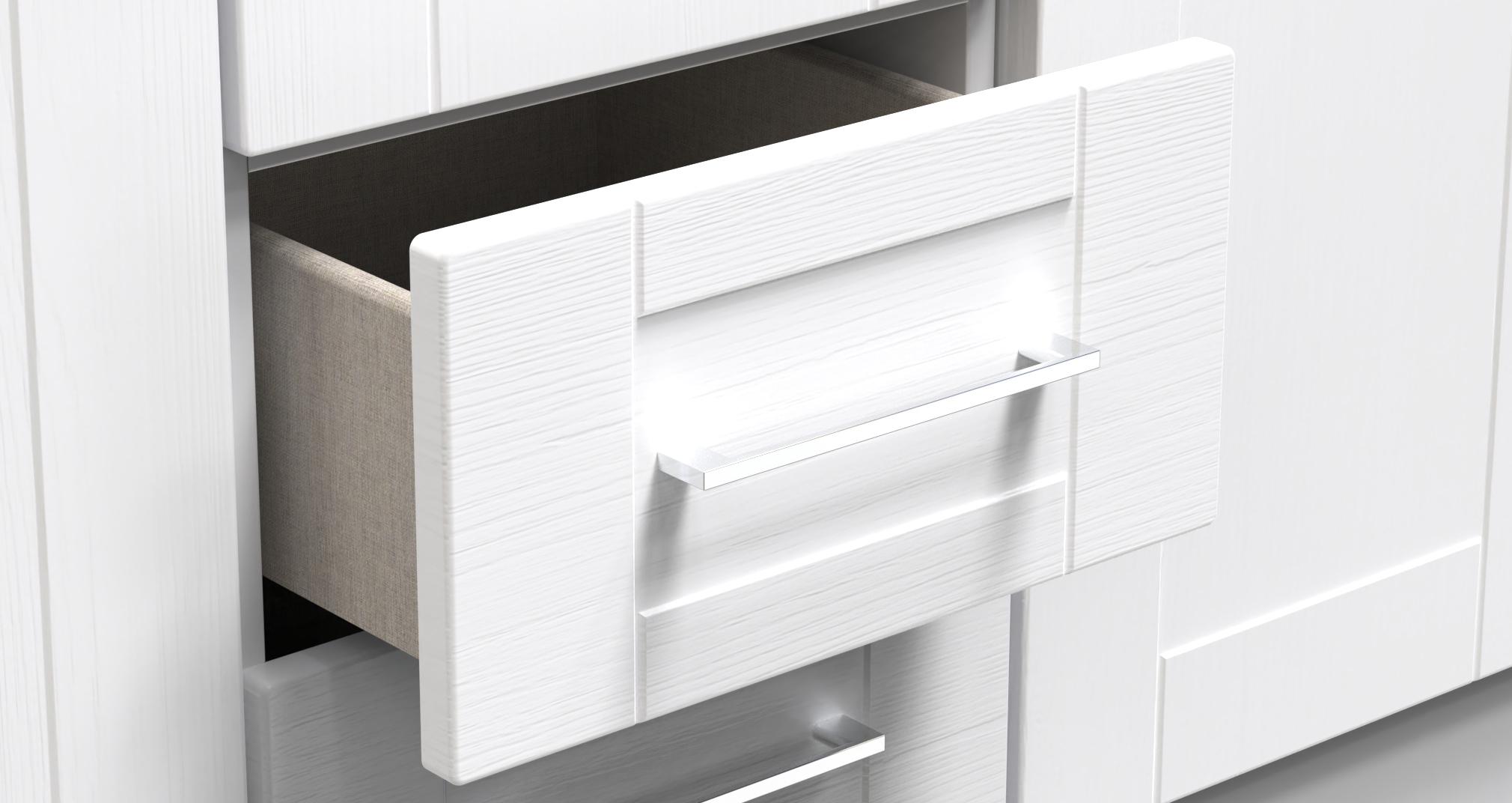York 5 Door Mirrored Wardrobe | DFS