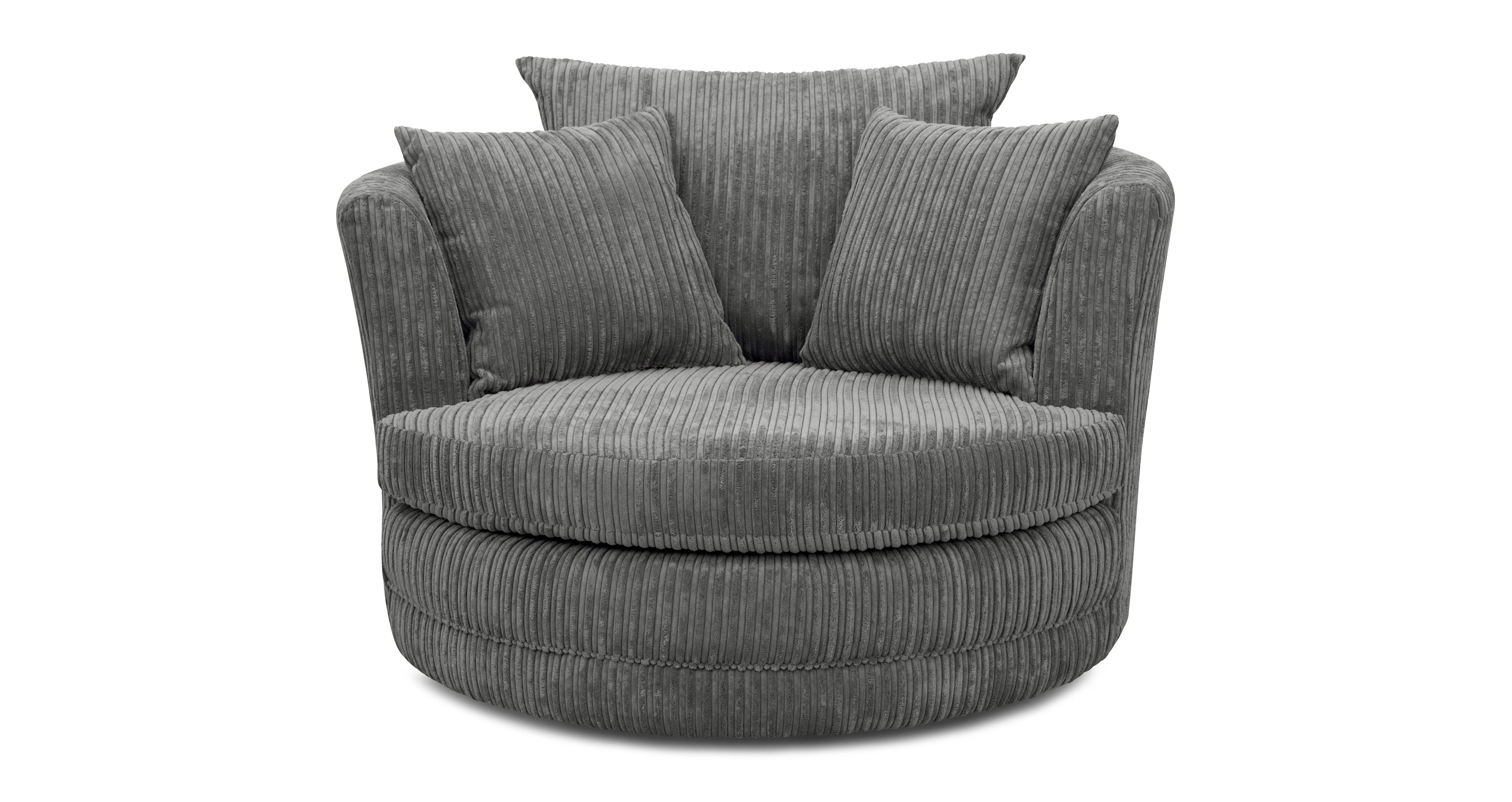 Zana Large Swivel Chair | DFS