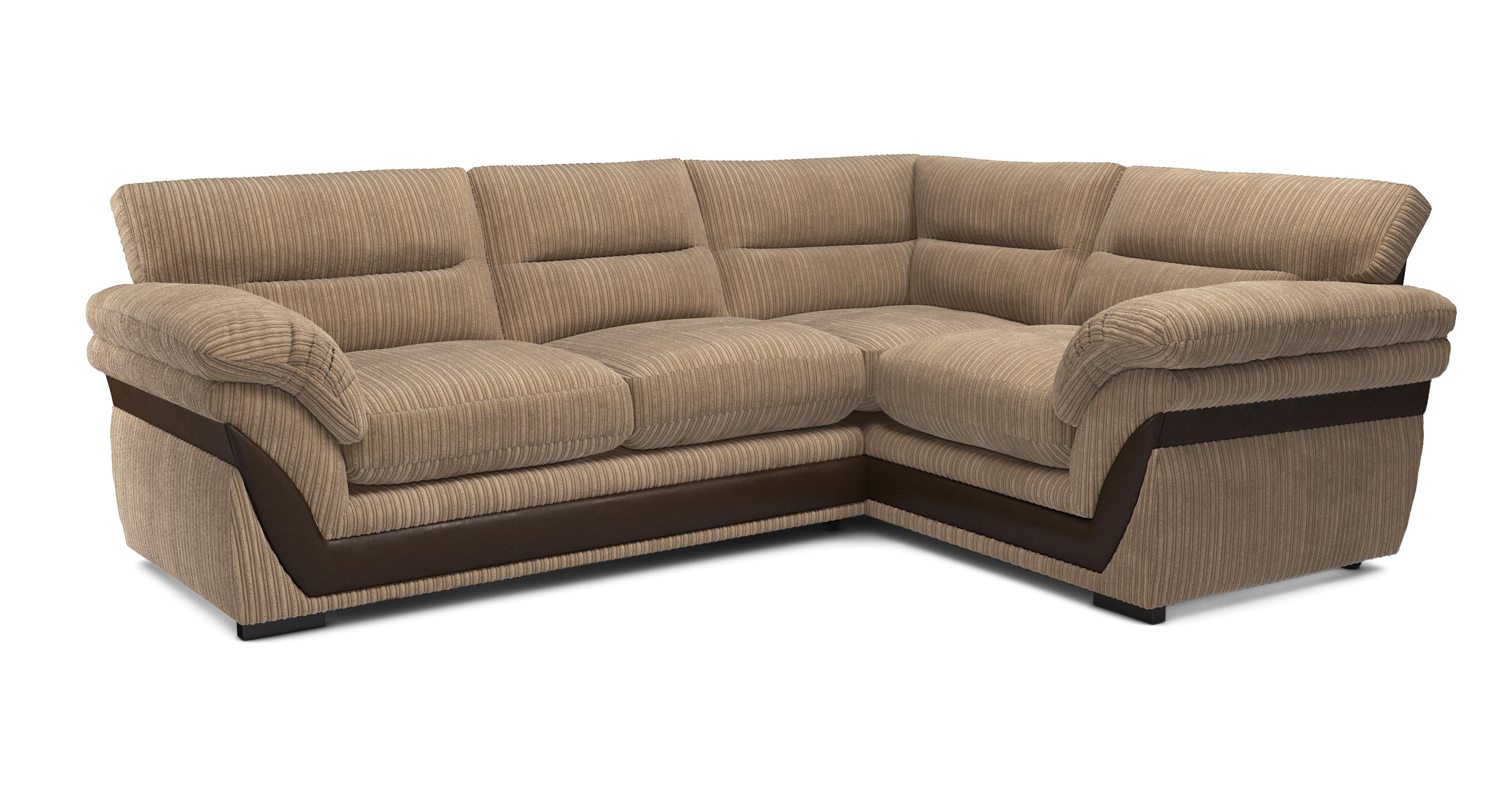 Left Hand Facing Arm 2 Piece Corner Sofa