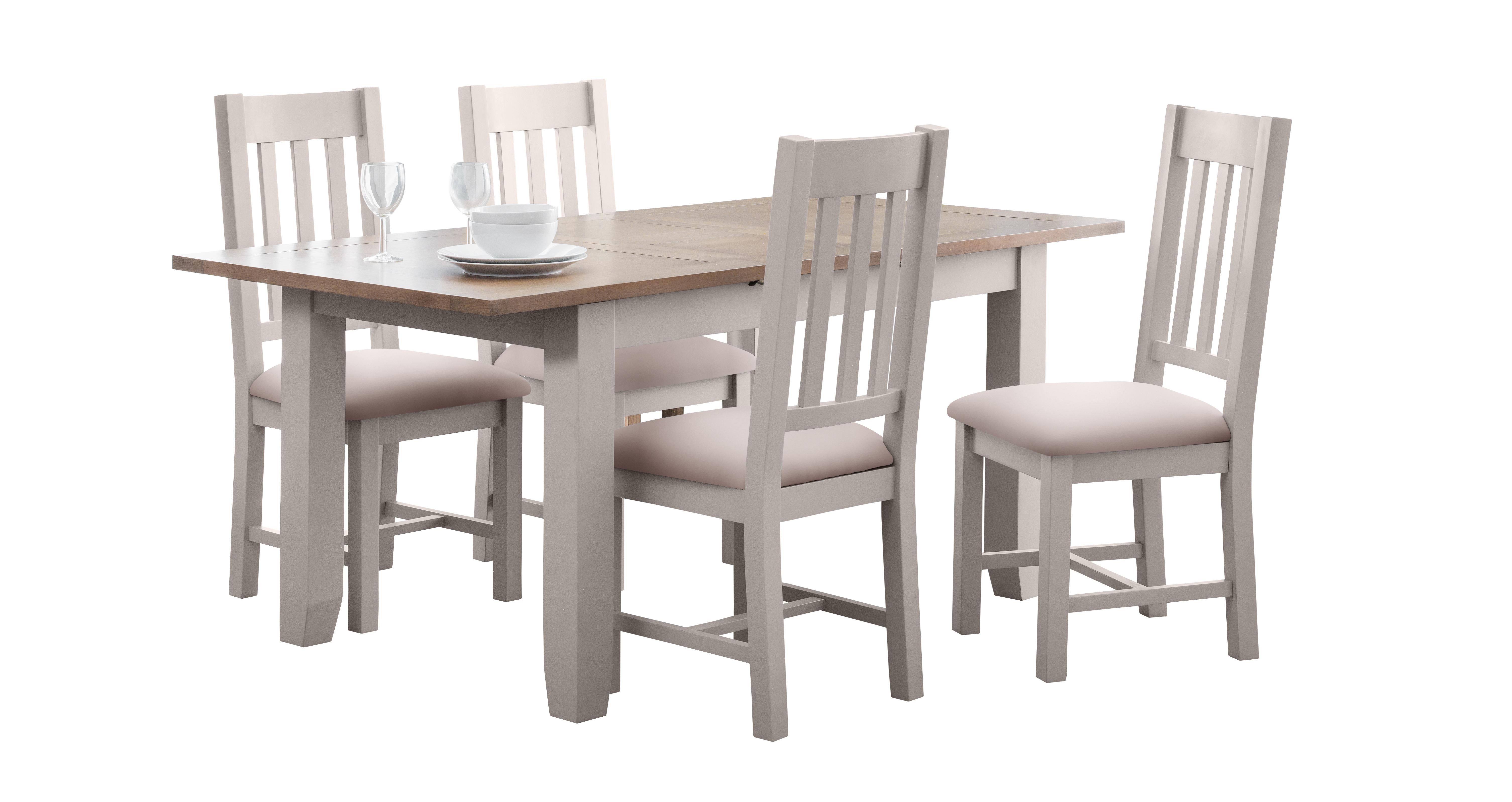 Zennor Dining Medium Extending Table, Dining Table And Chairs Clearance Dfs