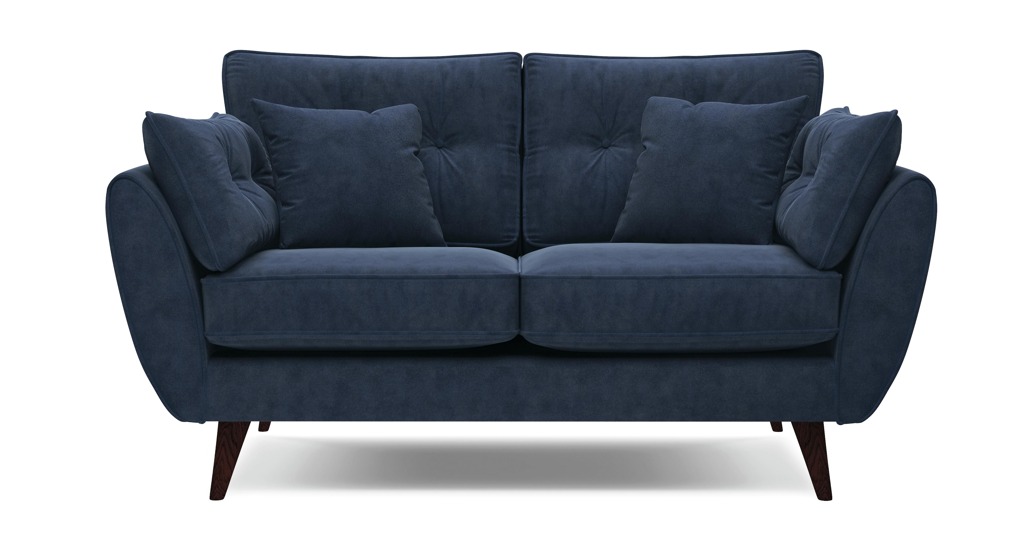 Dfs 2 seater velvet shop sofa