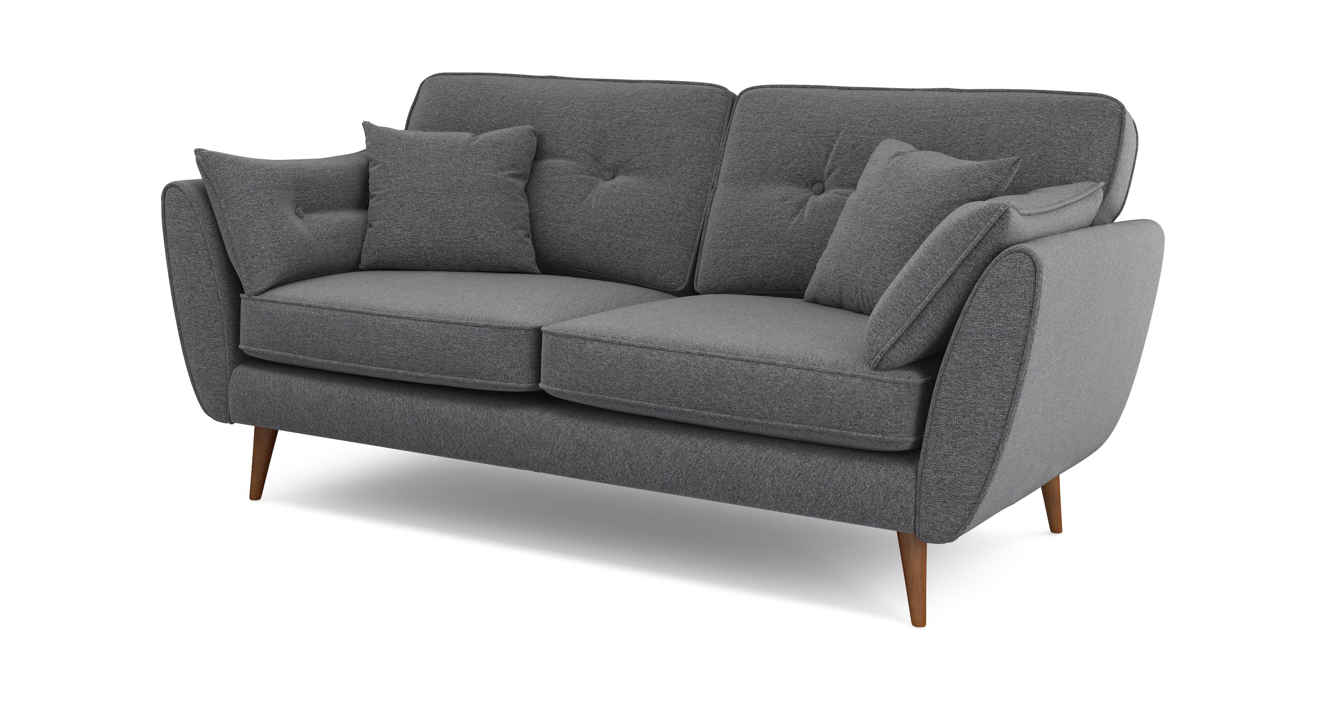 Dfs french connection zinc store 3 seater