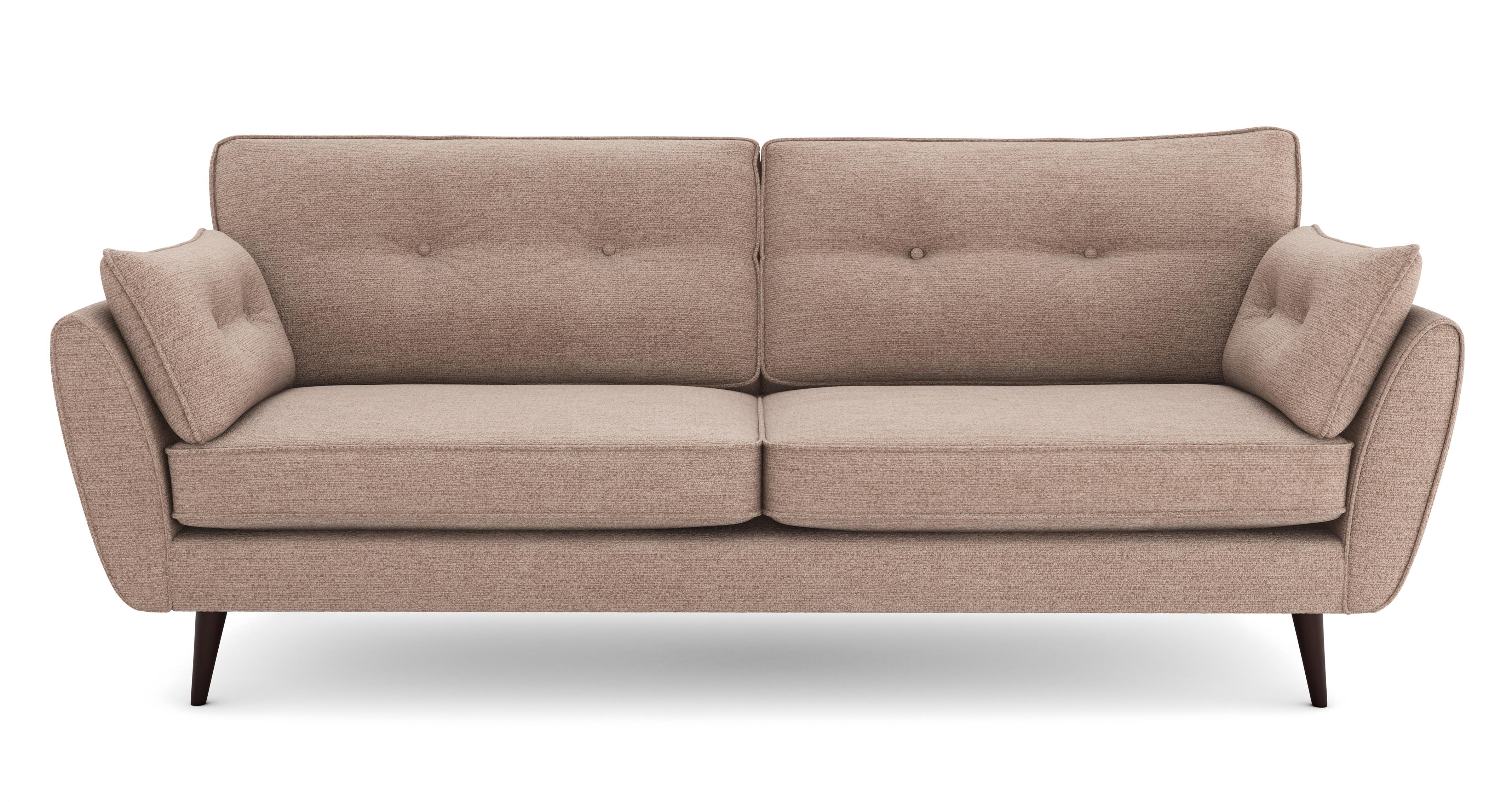 Boucle 4 Seater Sofa