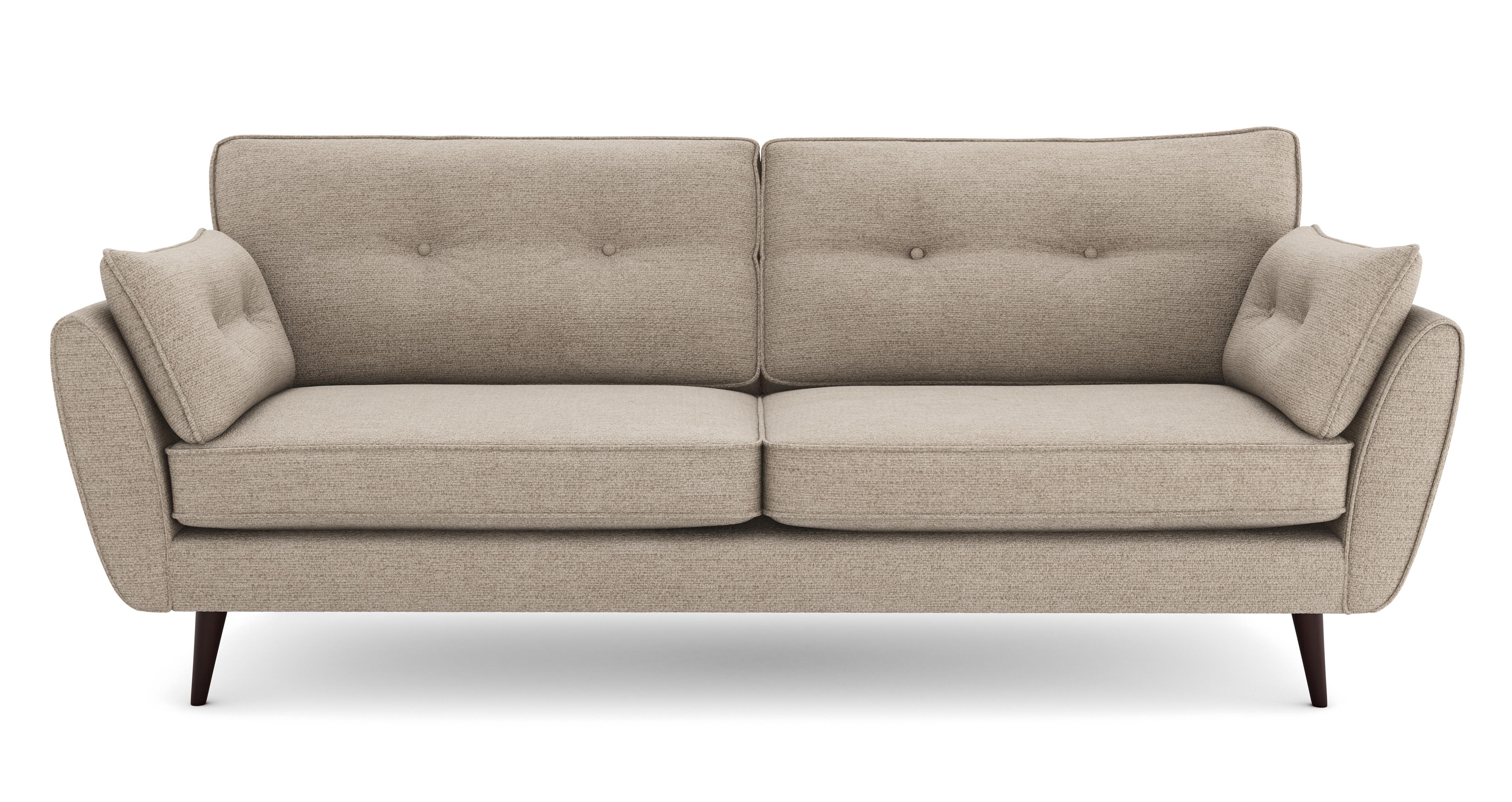 Boucle 4 Seater Sofa