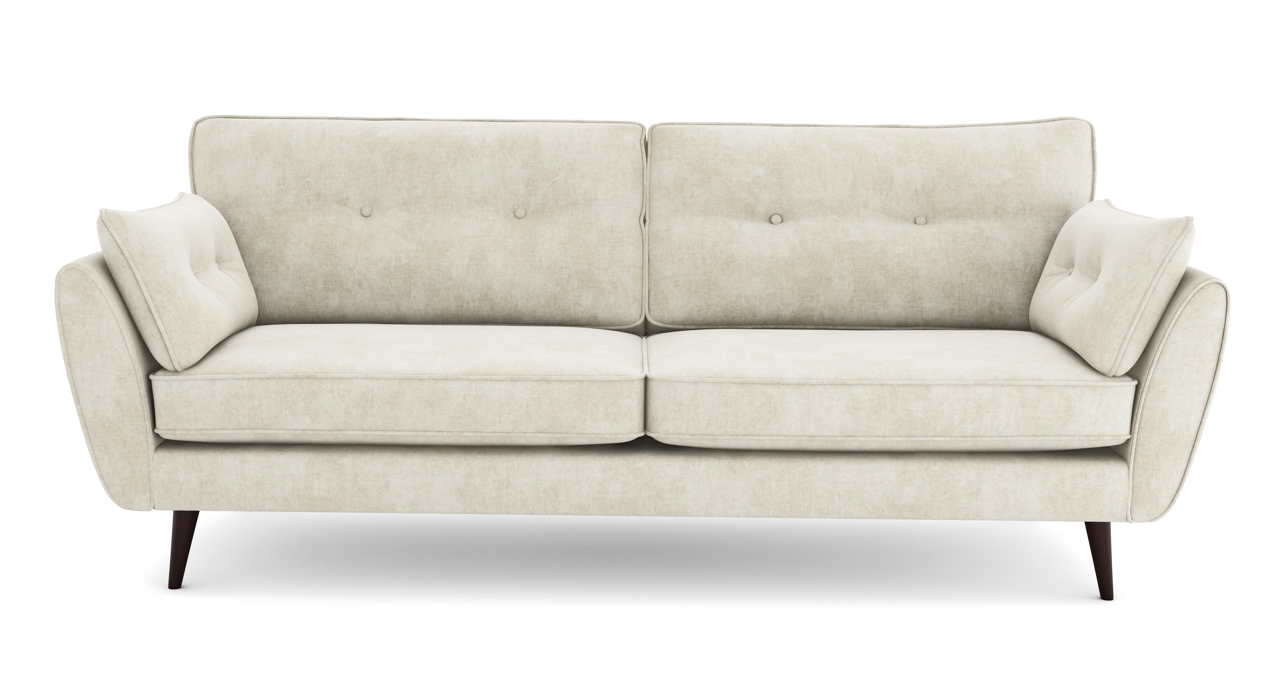 Chenille 4 Seater Sofa