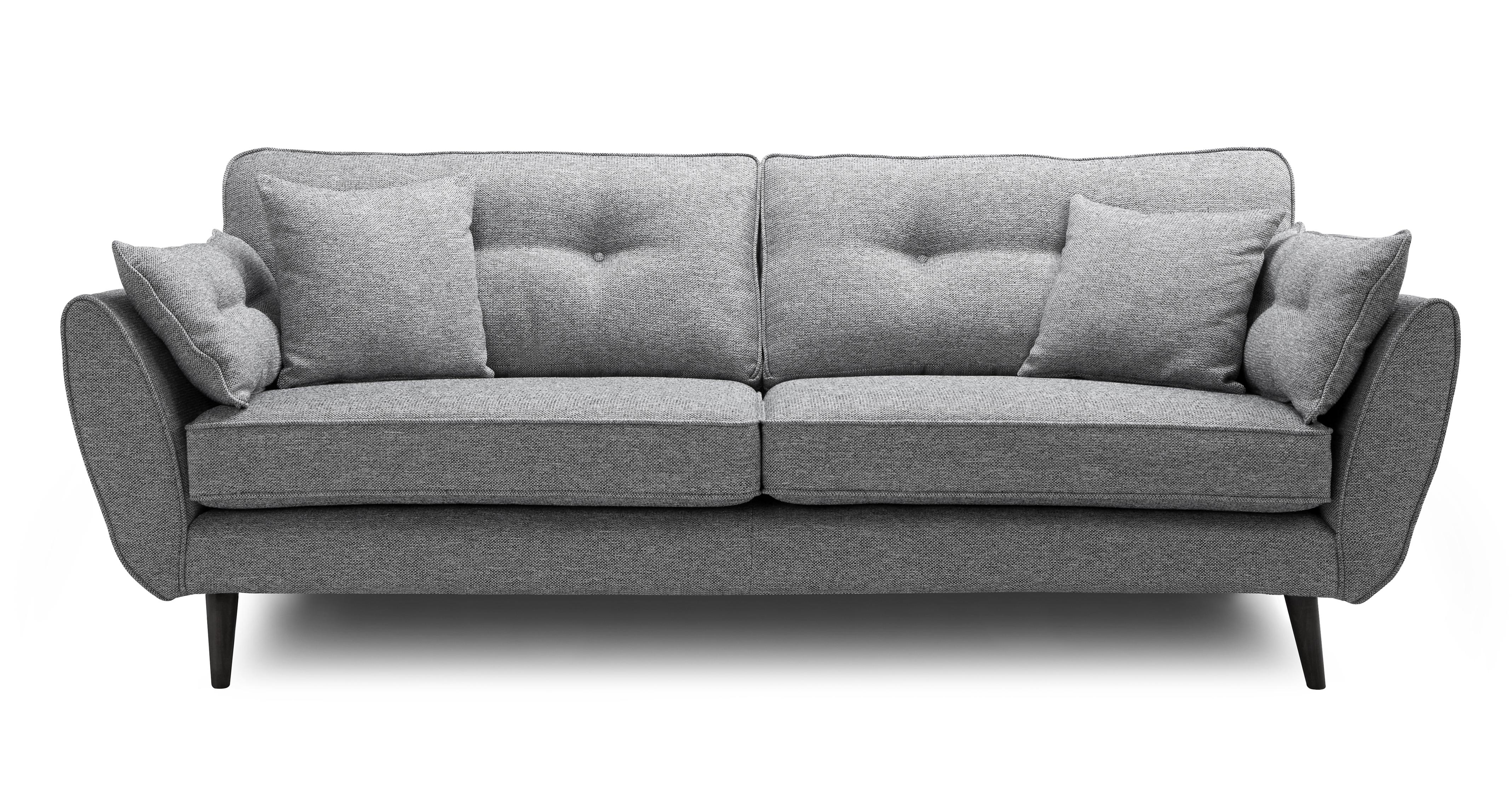 French connection 4 seater outlet sofa